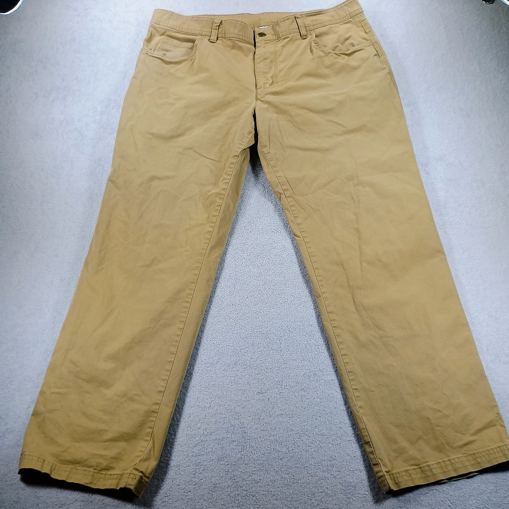 Columbia Mens Outdoor Khaki Pants 38x30 Durable Cotton Blend Utility